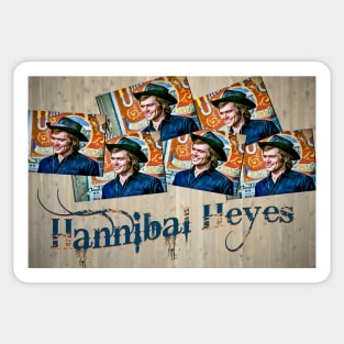 Hannibal Heyes collage Sticker